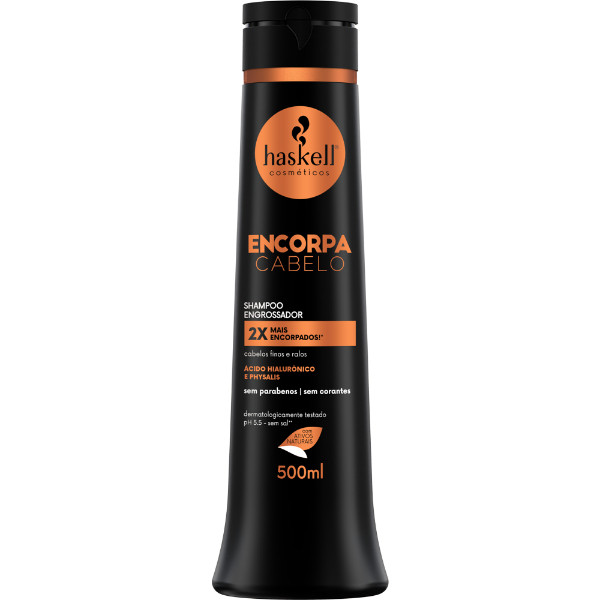 Shampoo Encorpa Cabelo 500ml Haskell em Oferta na Shopee