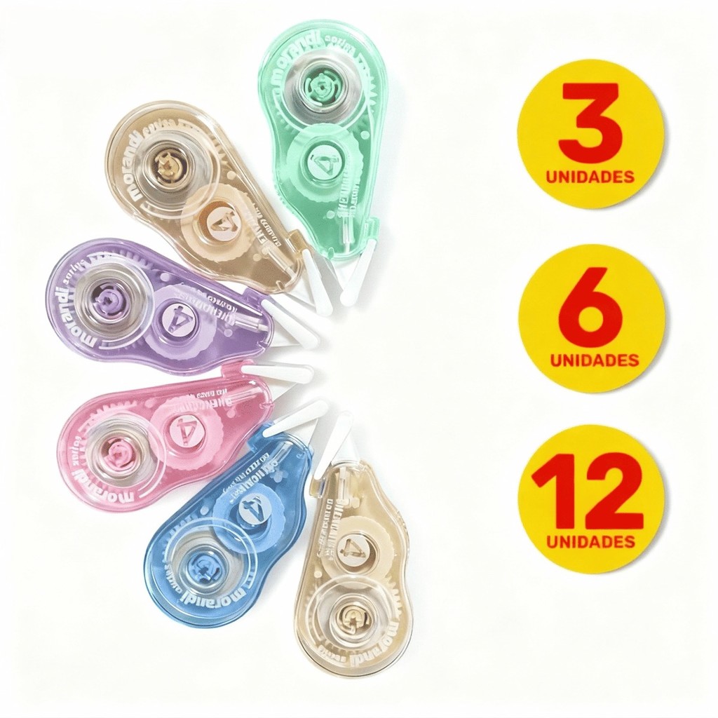 Conjunto De Fita Corretiva Portátil De em Oferta na Shopee