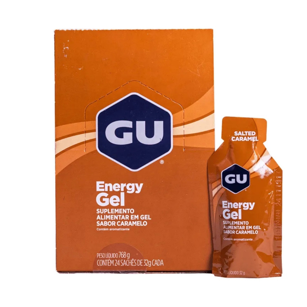 Energy Gel Caixa Com 24 Saches De 32g Sabor Caramelo Gu em Oferta na Shopee
