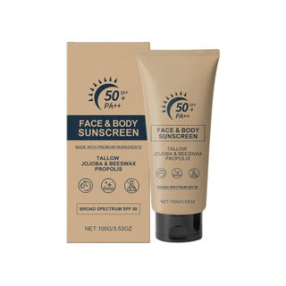 Protetor Solar SPF50, Protetor Solar Hidratante para Corpo e Rosto, Tipo Leve, Loção Protetora Solar Essencial para Viag