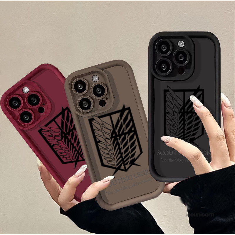 Capa Para Samsung Galaxy A17 A07 A57 A27 A37 A06 A16 A15 A14 A56 A55 A54 A36 A35 A34 A26 A25 A05S M16 Anime Attack On Ti