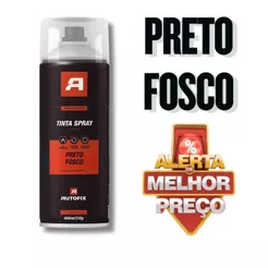 Spray Preto Fosco 400ml – Alta Qualidade Perfeito para DIY Alta Cobertura Versátil OK
