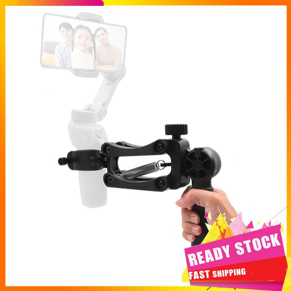 Hbhbhbhbb Estabilizador de cardan para smartphones Extensão flexível anti-choque para telefone de 3 eixos com suporte