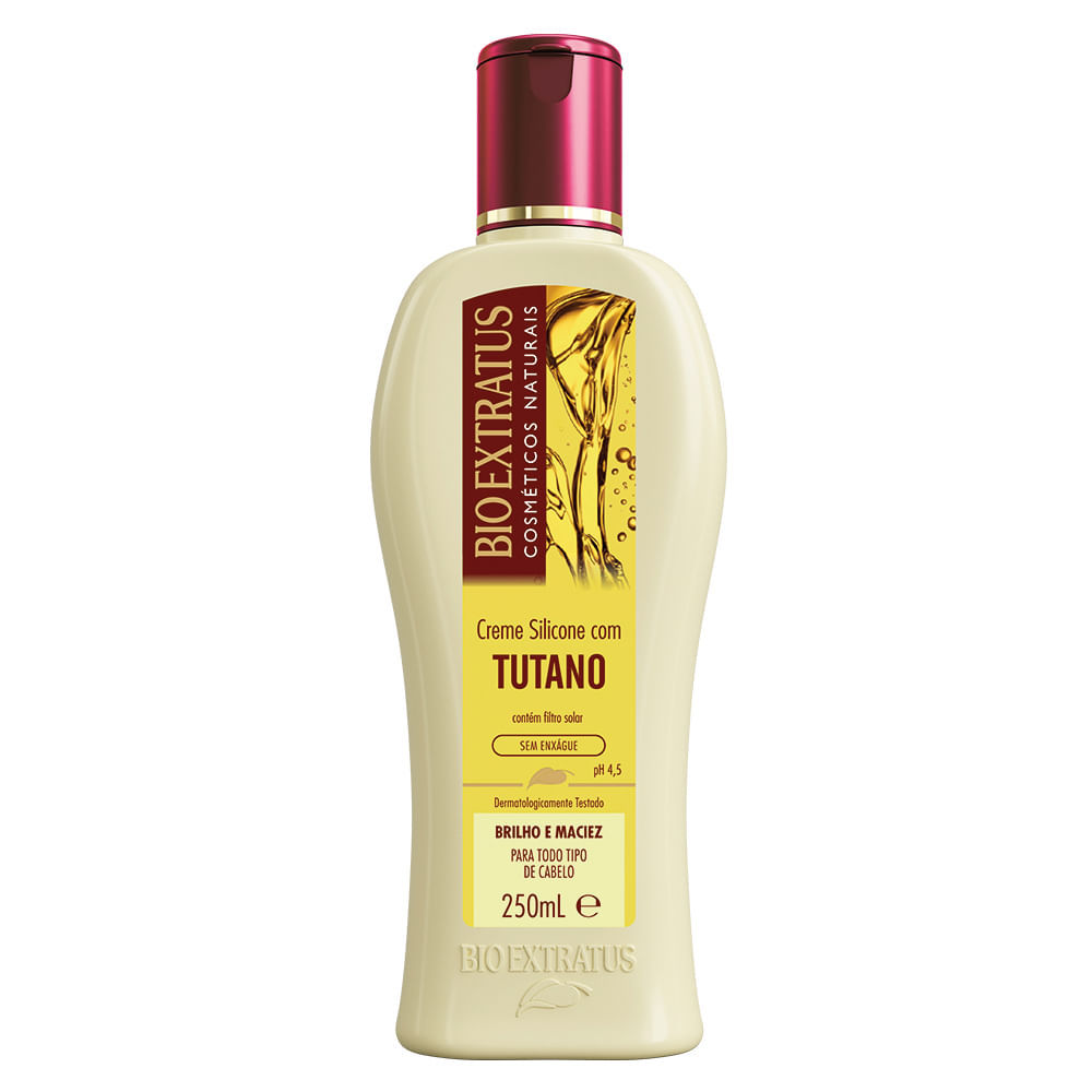 Creme Para Pentear Bio Extratus Silicone Com Tutano 250ml
