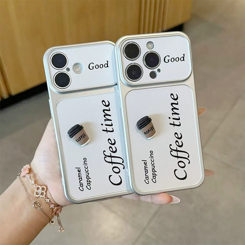 Capa de Telefone Coffee Doll para Samsung Galaxy A07 M07 F07 A06 M06 F06 A05S A04S A04E M04 F04 A03 Core A03S Capa Macia