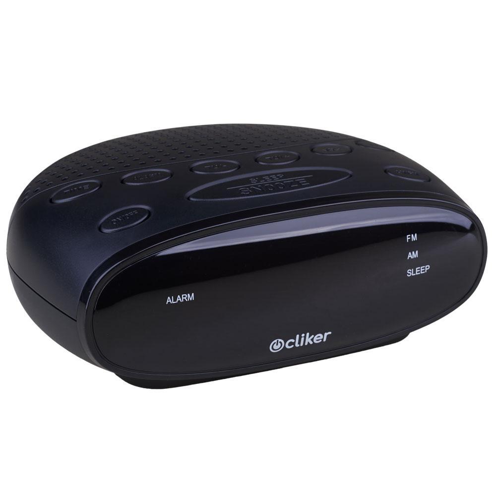 Rádio Relógio Digital Vision Cliker com Alarme e Display