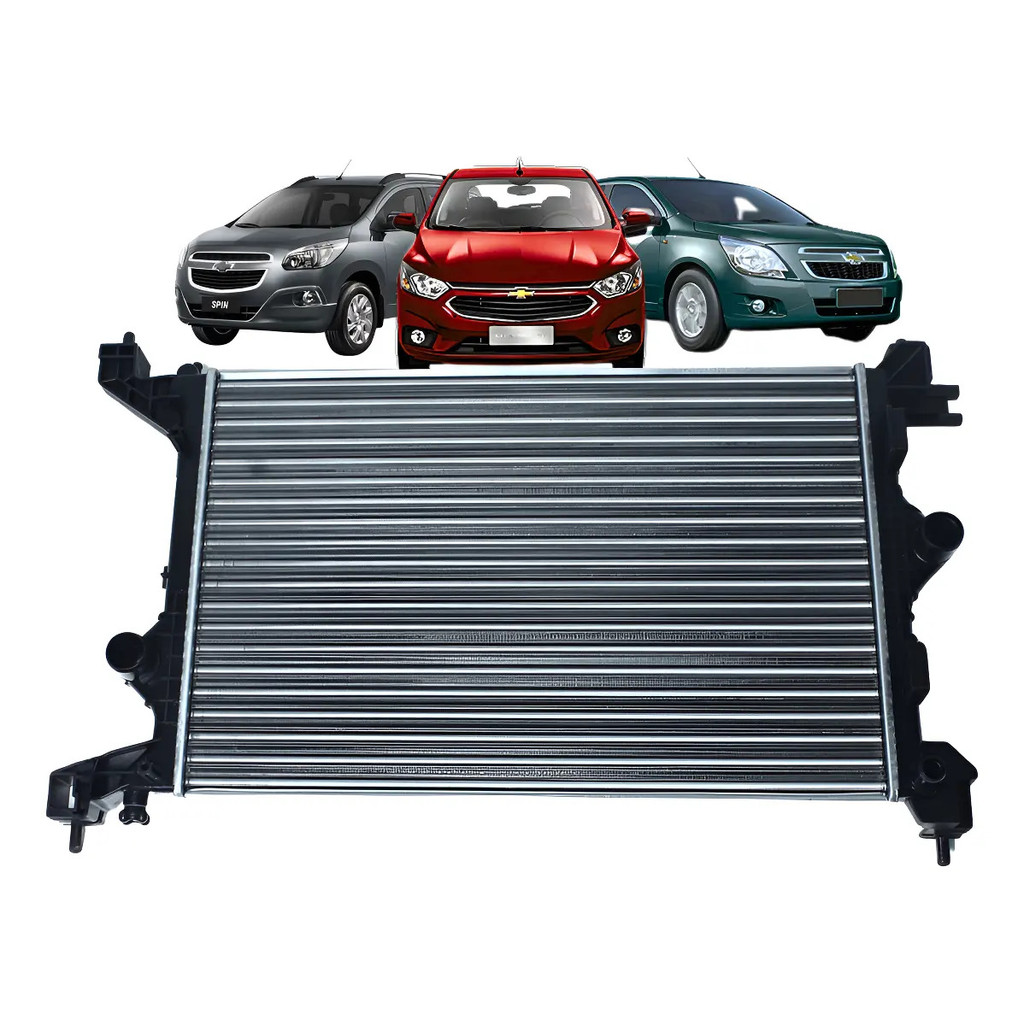 Radiador Gm Onix Cobalt Prisma 2012 2013 2014 Com Ar Manual