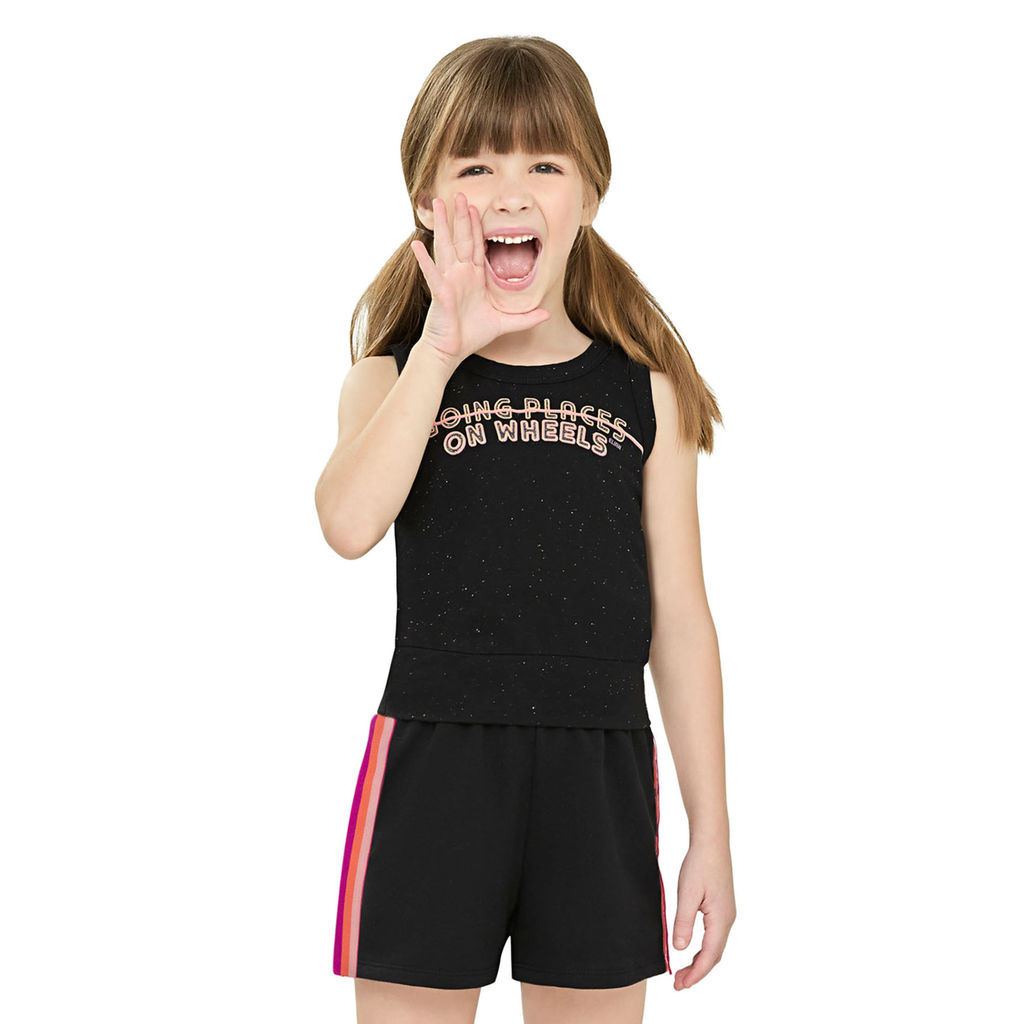 Conjunto Infantil Menina Sport Elian Preto