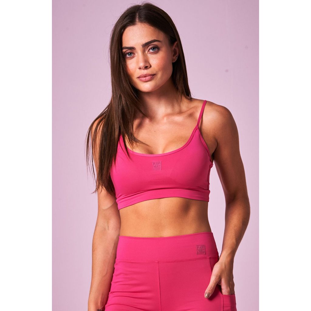 Top Feminino Fashion Fitness Com Bojo Planet Girls Pink