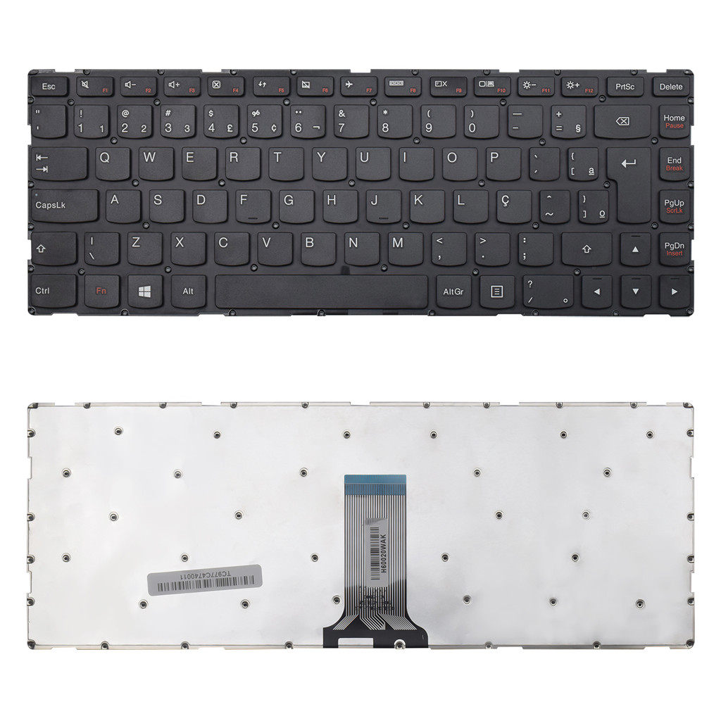 Teclado para Notebook Lenovo Part Number SN20G63011