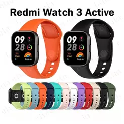 Lua cheia Pulseira Silicone Para Xiaomi Redmi Watch 3 Active