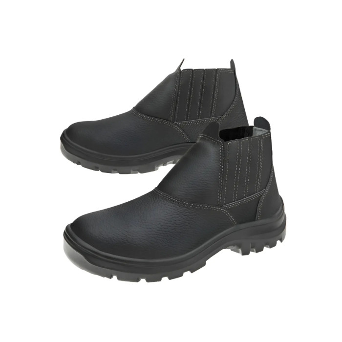 Bota Botina de Segurança com Bico de PVC Vulcaflex 10CB48 BP Marluvas