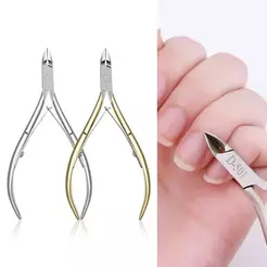 Alicate de Aço Inoxidável Removedor de Cutícula -Cortador de Unhas - Ferramenta de Manicure