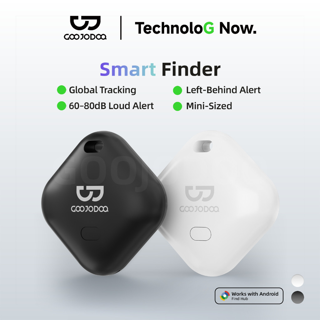 GOOJODOQ Smart Tag Tracker Anti Lost Bluetooth Finder Locator Supports Android for Phone Pet