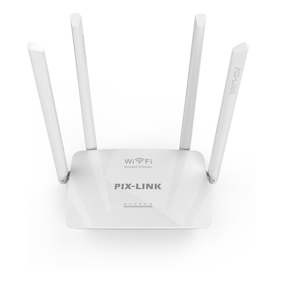 Roteador pix link wifi 300 mbps sem fio com 4 antenas novo LYQ-003