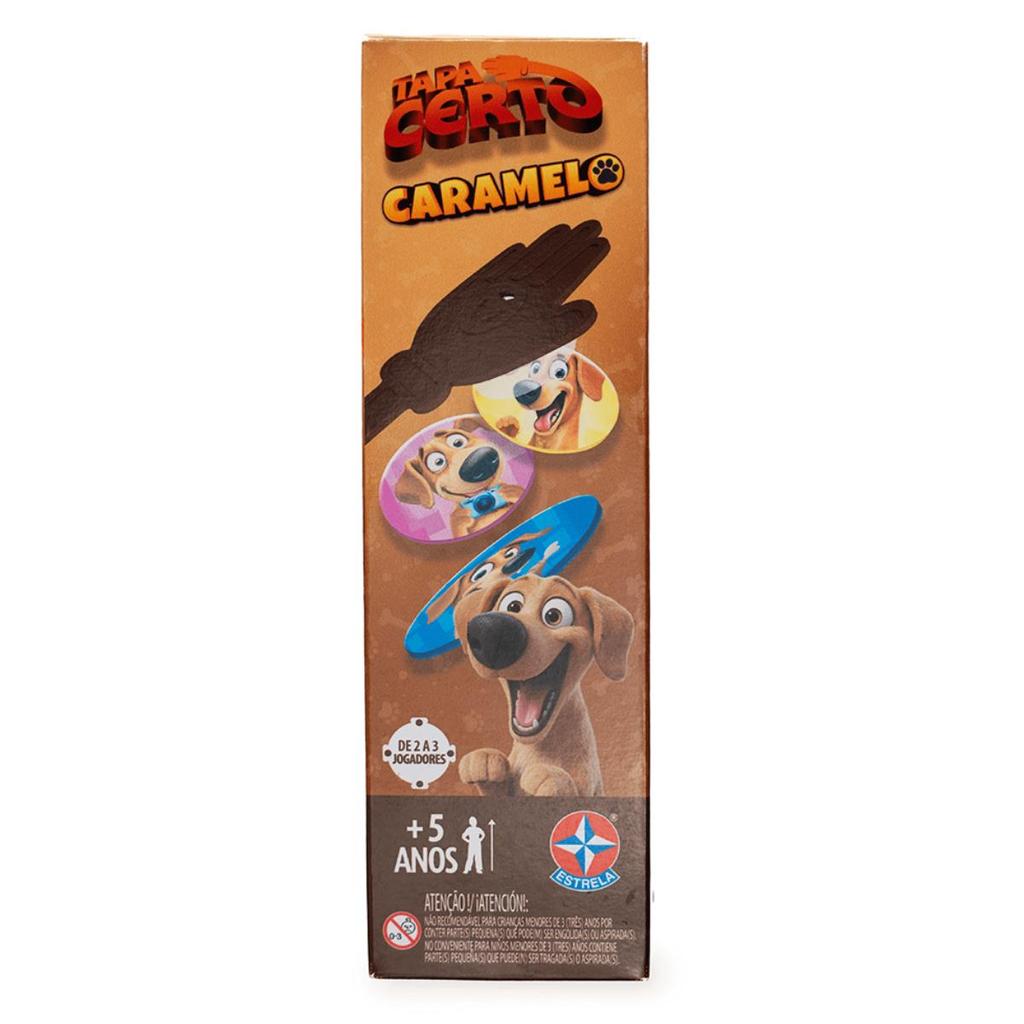 Jogo Tapa Certo Caramelo Infantil Mãozinha Estrela Oficial