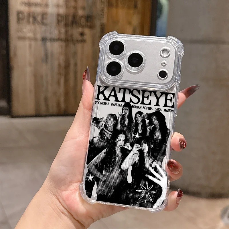 Moda KATSEYE Caso De Telefone Para Samsung A37 A57 A17 A07 A06 A56 A26 A33 A54 A51 A13 A73 A55 A53 A36 A35 A34 A25 A24 A