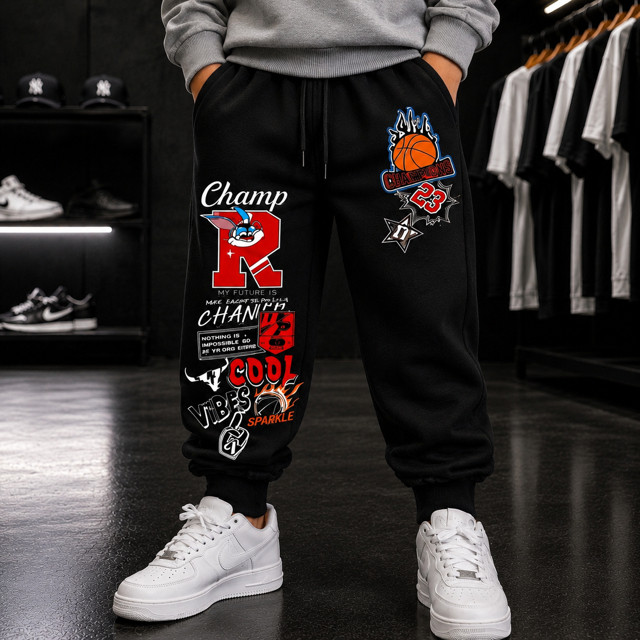 CALÇA MOLETOM JOGGER INFANTIL MENINO TAMANHO 4 ao 10 ANOS FLANELADA 100% ALGODÃO COM CORDÃO AJUSTE CAIMENTO PERFEITO