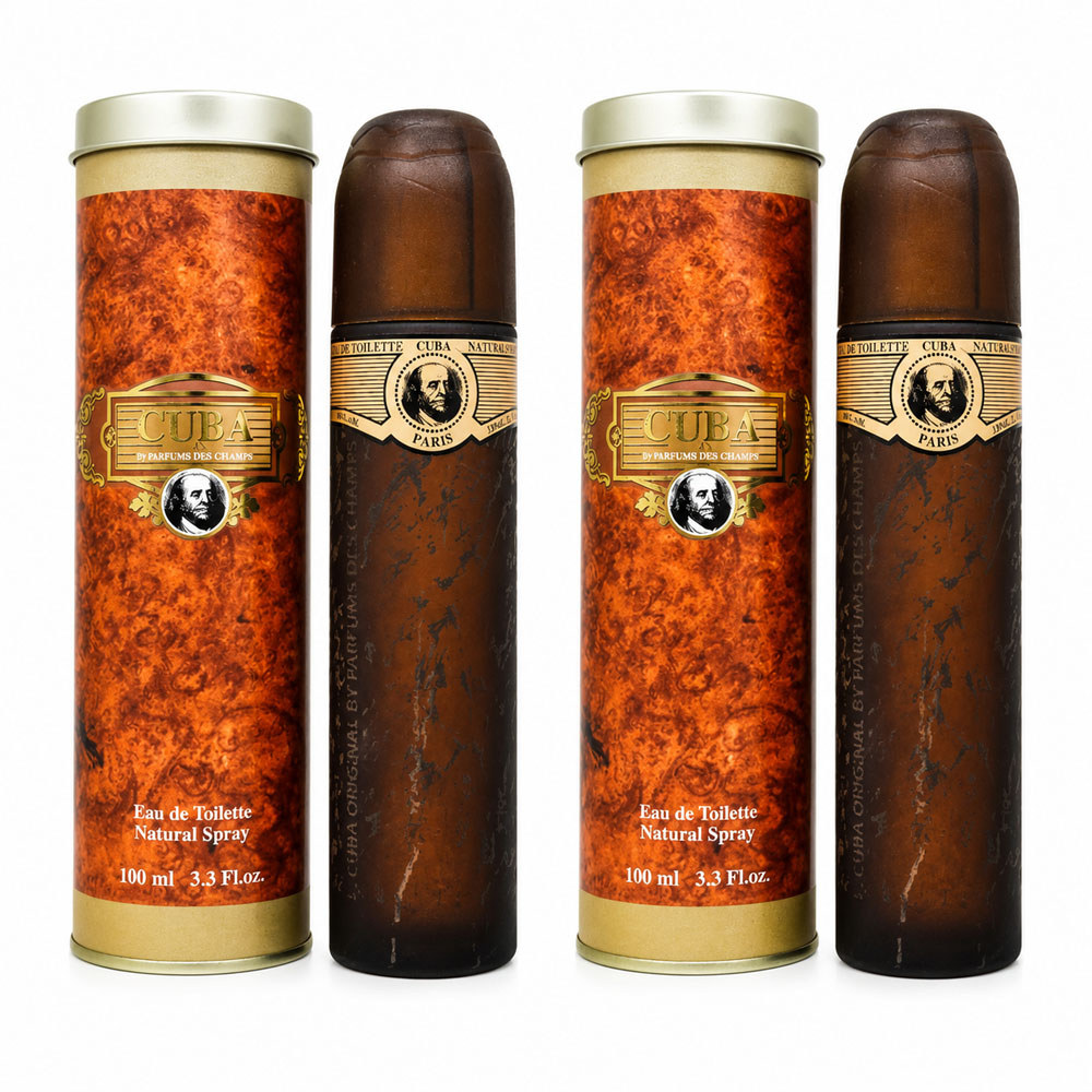 Kit Perfume Cuba Gold Edt 100ml + Cuba Gold Edt Masculino 100ml