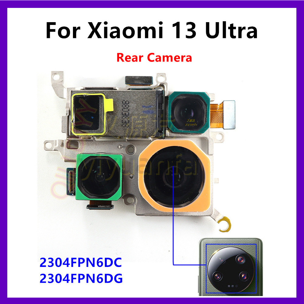 Câmera Traseira Para Xiaomi 13 Ultra 2304FPN6DG Módulo De Vista Peças De Reposiç
