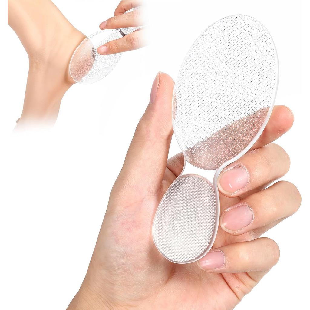 Lixa de Vidro Nano para os Pés, Lixa de Vidro em Forma de 8 para Remover Calosidades, Esfoliador de Pés, Ferramenta Prof