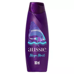 Shampoo Aussie Mega Moist Super Hidratação 180ml