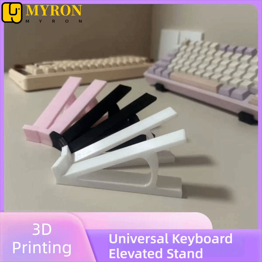 MYRON1 1 Par De Suporte Elevado Para Teclado , Riser De Computador Portátil De Plástico , Monitor De Acessórios