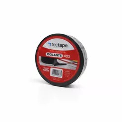 Fita Adesiva Isolante Tectape PVC 18mmX20m 423 Preta
