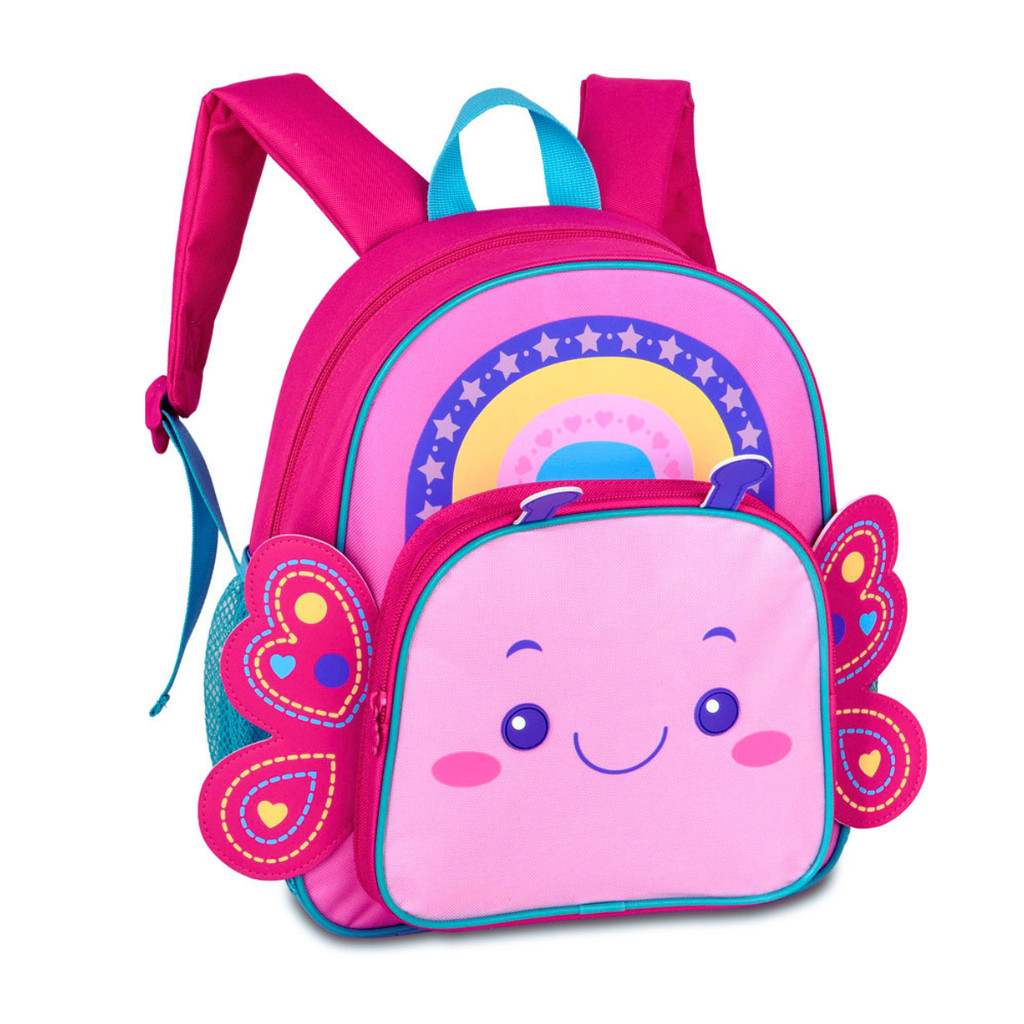 Mochila de Costas Infantil Clio Pets Bichinhos- Clio Style Modelo:Borboleta