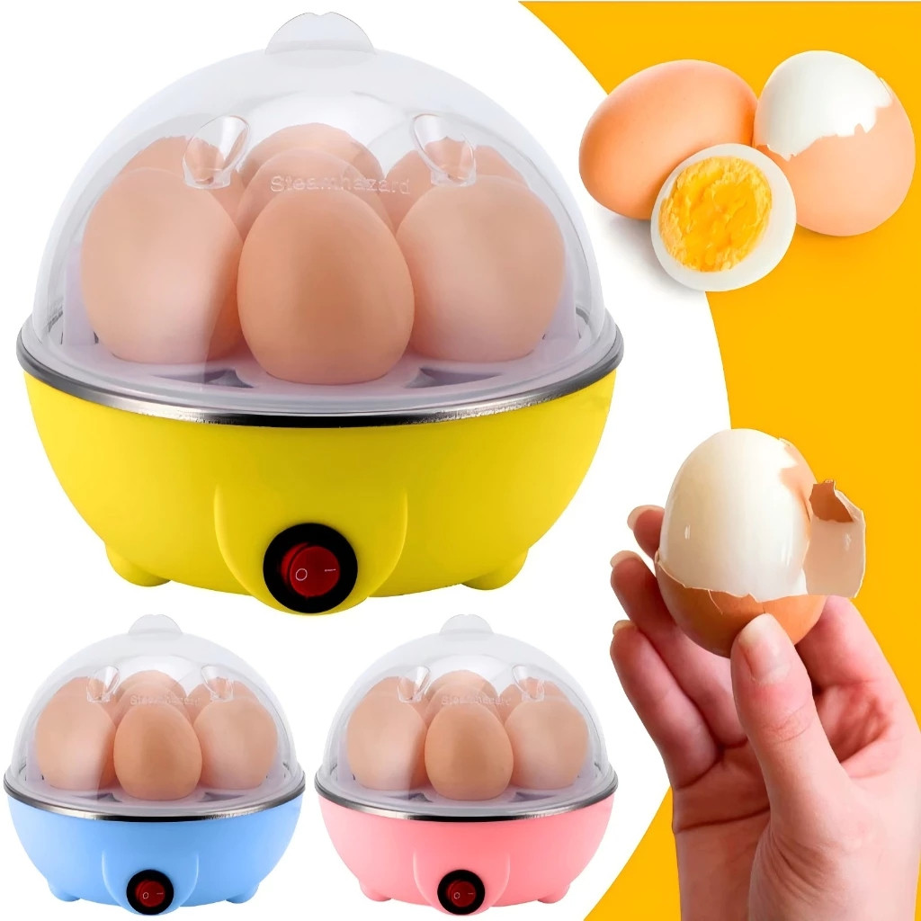 Cozedor De Ovos Elétrico A Vapor Portátil 110V 220V Para Cozinha