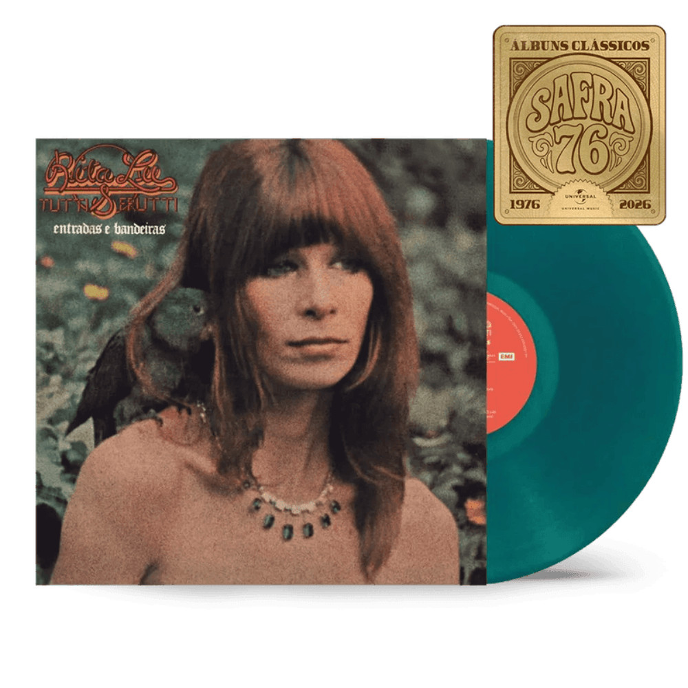 Vinil Rita Lee - Entradas e Bandeiras 1976 (Vinil Verde)