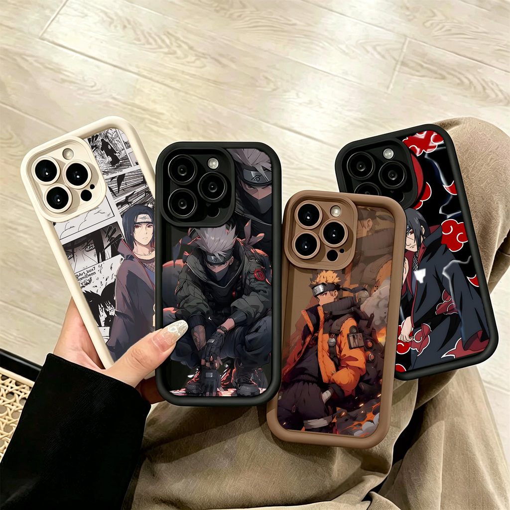 Anime Uchiha Itachi Uzumaki Naruto Capa De Silicone Para Samsung Galaxy A57 A37 A27 A55 A56 A36 A26 A35 A15 A16 A54 5G C