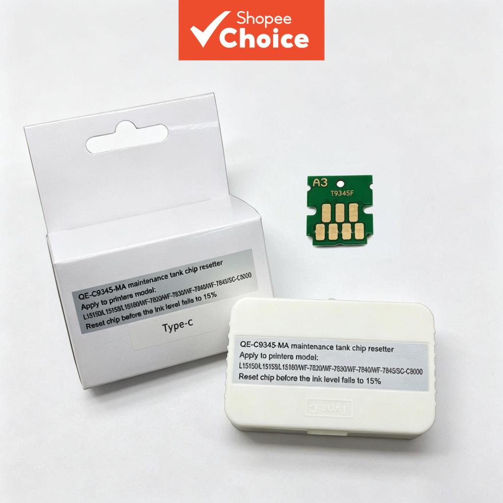 Resetador de Chip para Caixa de Manutenção C9345 compatível com impressoras Epson L11160, L15150, L15160, L6550 e L8168