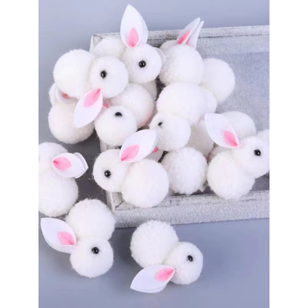 Brinquedo de gato bola de pele coelho provocando bola de gato brinquedo interativo para animais de estimação gato auto-f