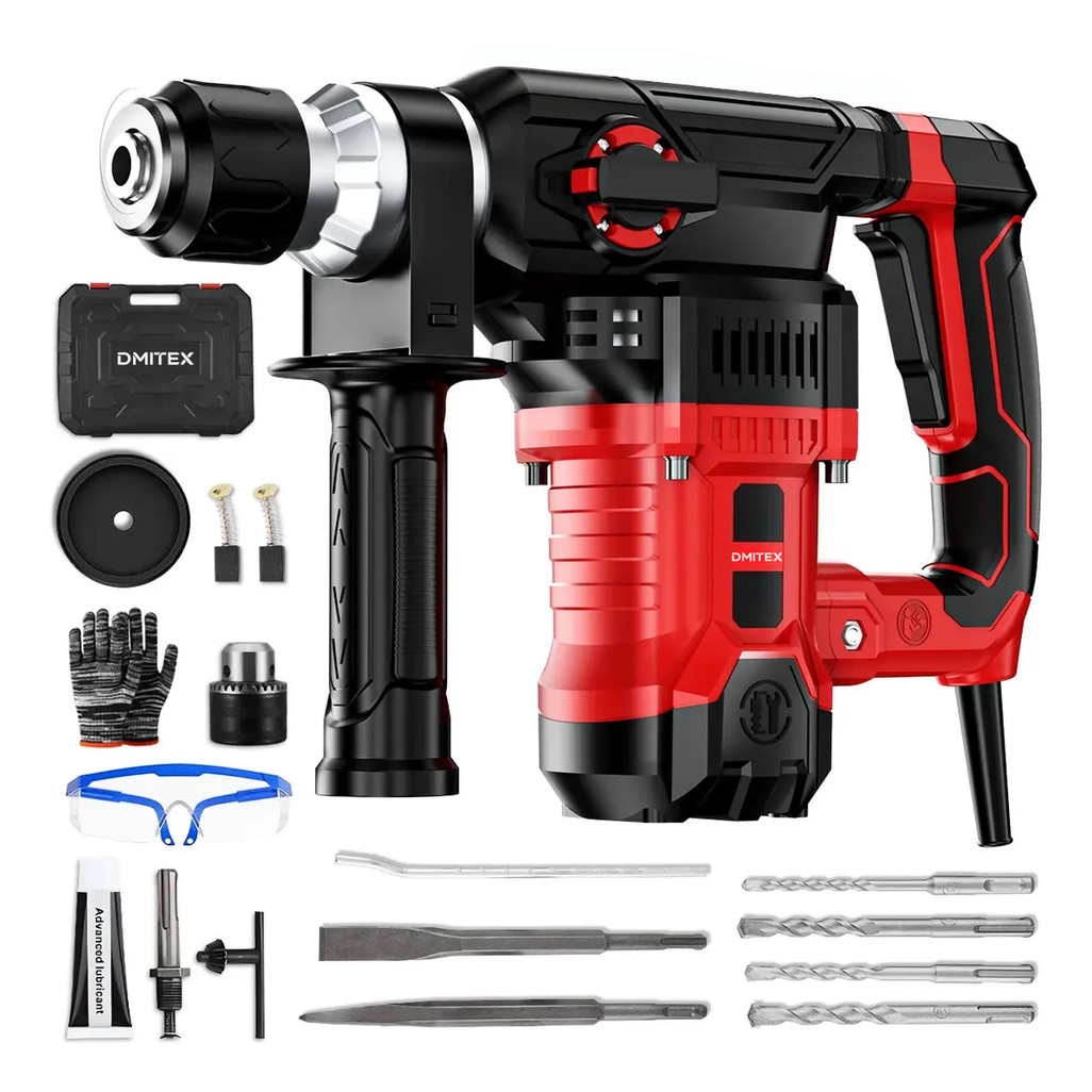 Martelete Rompedor SDS Plus 4800W 8000 IPM com Embreagem de Segurança – Uso Pesado Industrial 220V