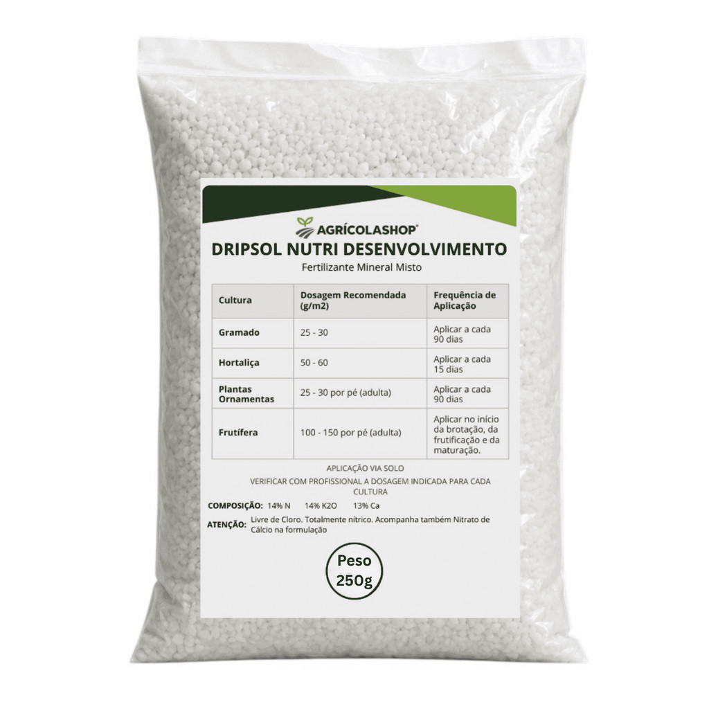 Salitre Do Chile Importado Fertilizante Adubo De Planta 250g