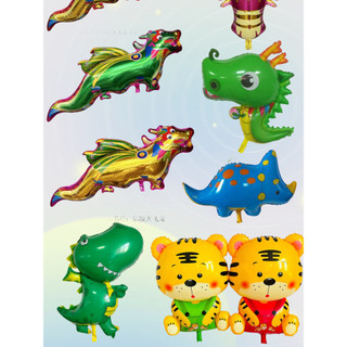 Filme de alumínio Grande Dragão Voador Ano do Dragão Novo Estilo Pequeno Qinglong Dragão Vermelho Jogando Contas Dragão 