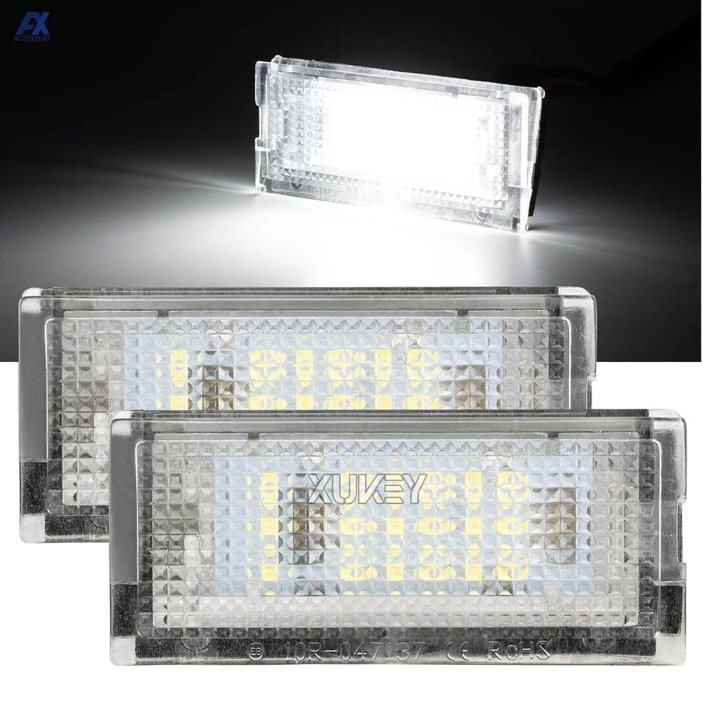 2 Pçs Luz Da Placa De Licença Do Carro Para BMW E46 3er 4D 1998-2005 Lâmpada Identificação Traseira Atualização Montagem
