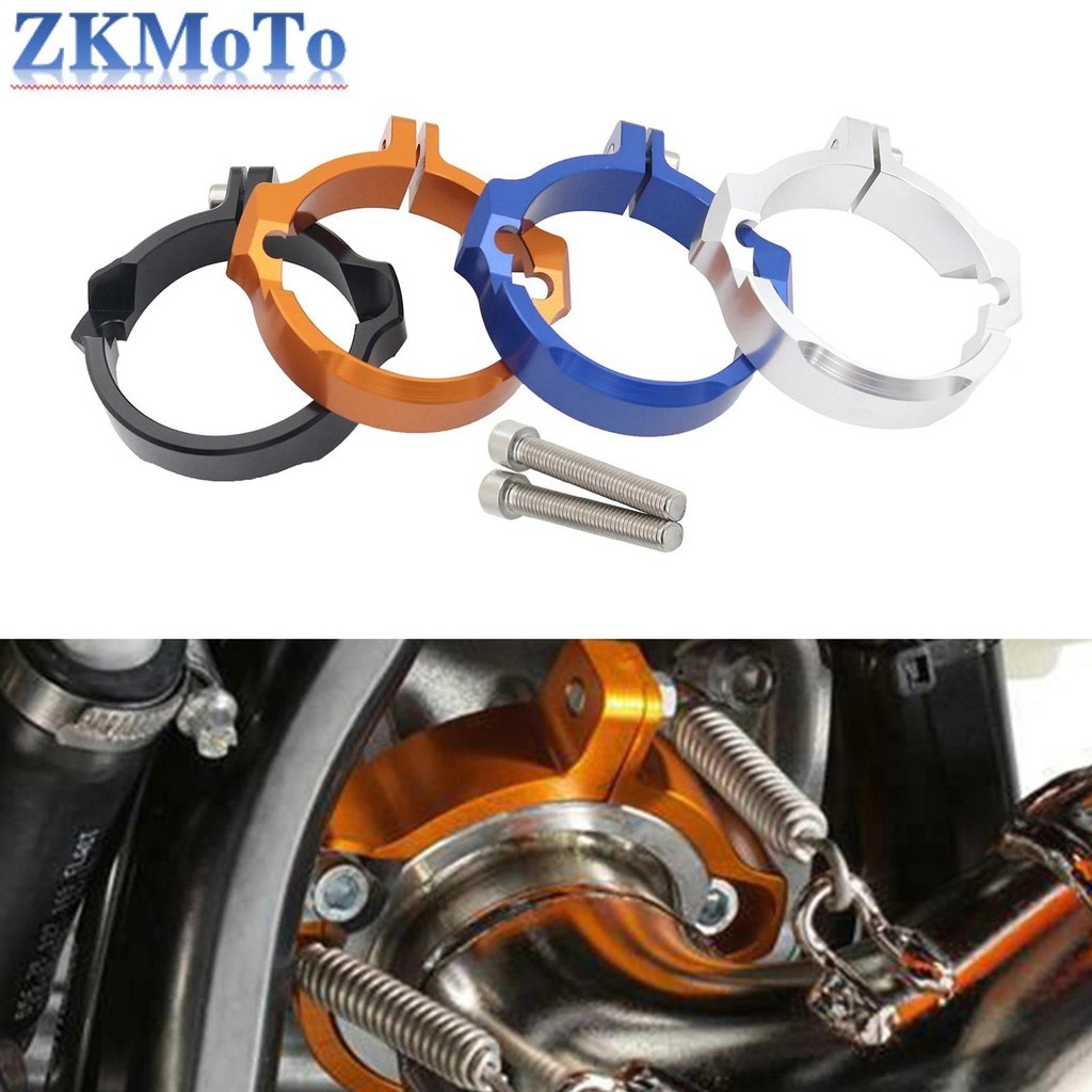 Ponta De Escape Da Motocicleta Silenciador Tubo Braçadeira Flanges Protetor Capa Para KTM 250 300 EXC XC XCW-W Seis Dias