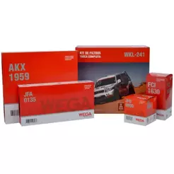 Kit de Filtros Nissan March e Versa 1.6 16v 2011 A 2020 WKL241