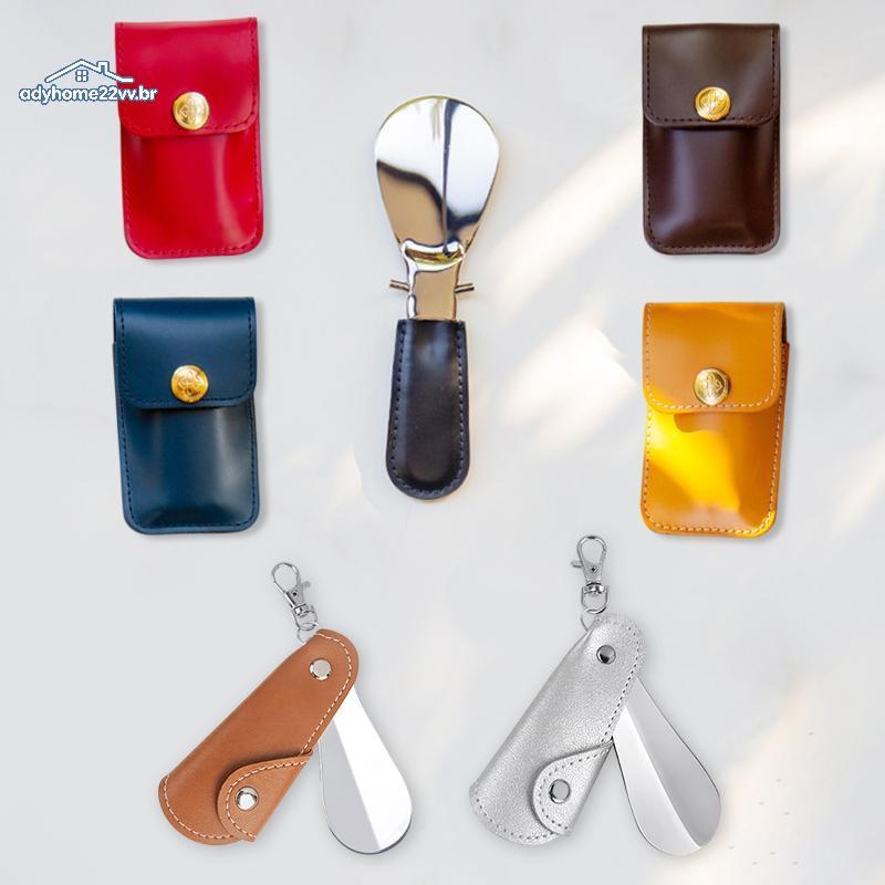 adyhome22vv Mini Calçadeira Dobrável Portátil De Aço Inoxidável Para Viagens Em Casa br