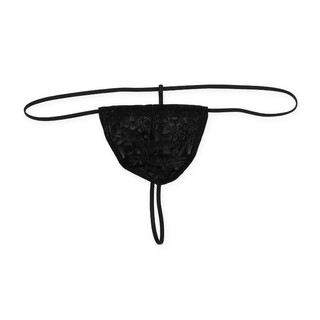 Wxuan roupa interior masculina elástica náilon cor combinando renda cintura baixa cinta fina tanga único Ding T calças 0
