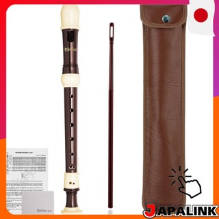 Everjoys Soprano Recorder ABS Removível Iniciante com Estojo e Acessórios 【Direct from Japan】