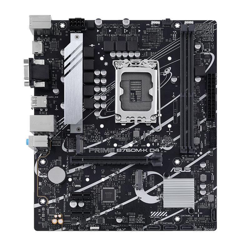 Placa Mae Asus Prime B760M-K D4, DDR4, LGA1700, M-ATX, Chipset Intel B760, PRIME-B760M-K-D4 (Pichau Oficial)