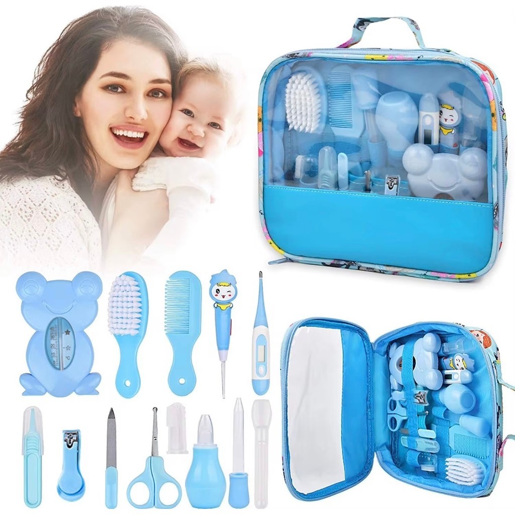 Kit 13 Pcs Higiene Cuidado Bebê Recém Nascido Essencial Cuidados Com O Bebê Nexora Brasil