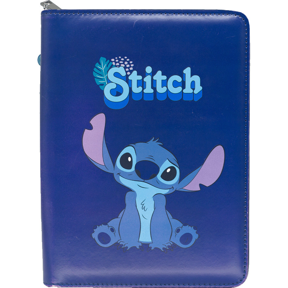 Caderno com Pasta Stitch – Disney