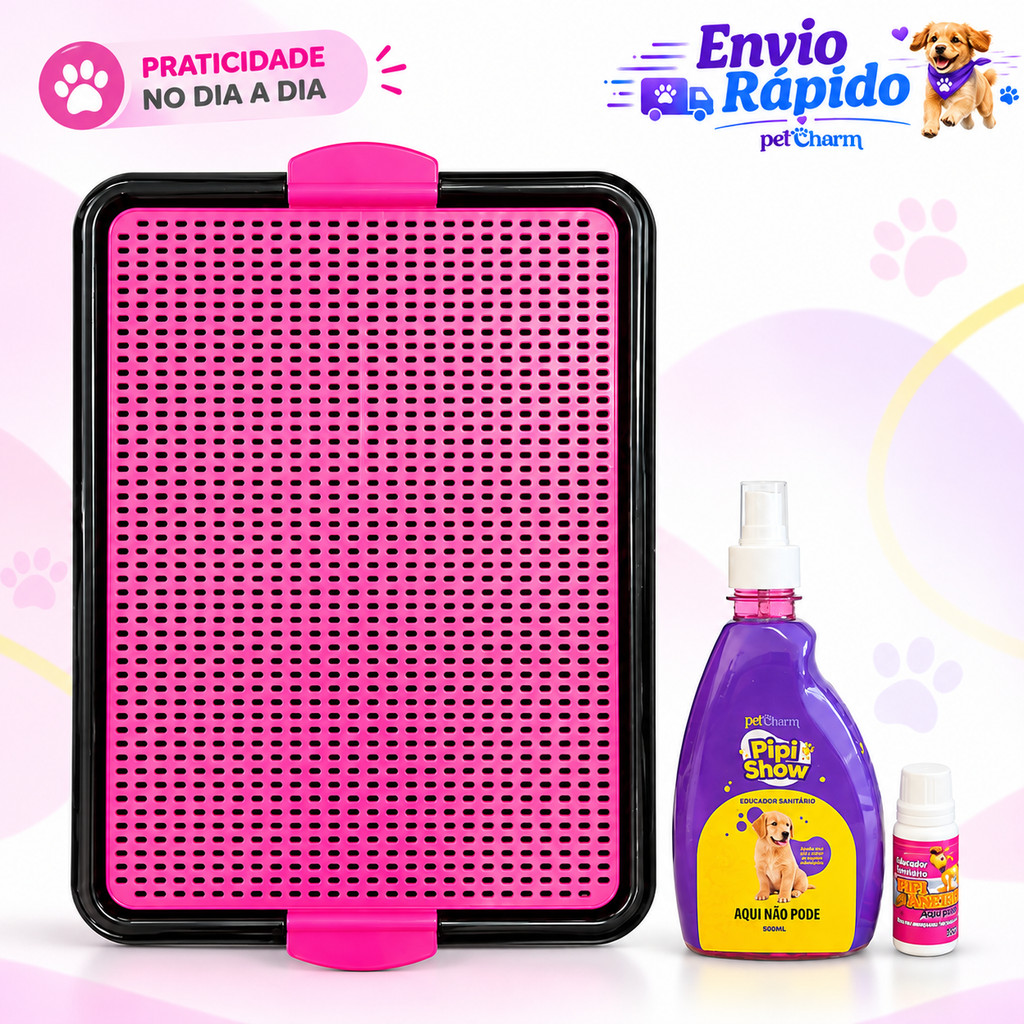 Tapete Higiênico Lavável Grande Sanitário Pet Com Ou Sem