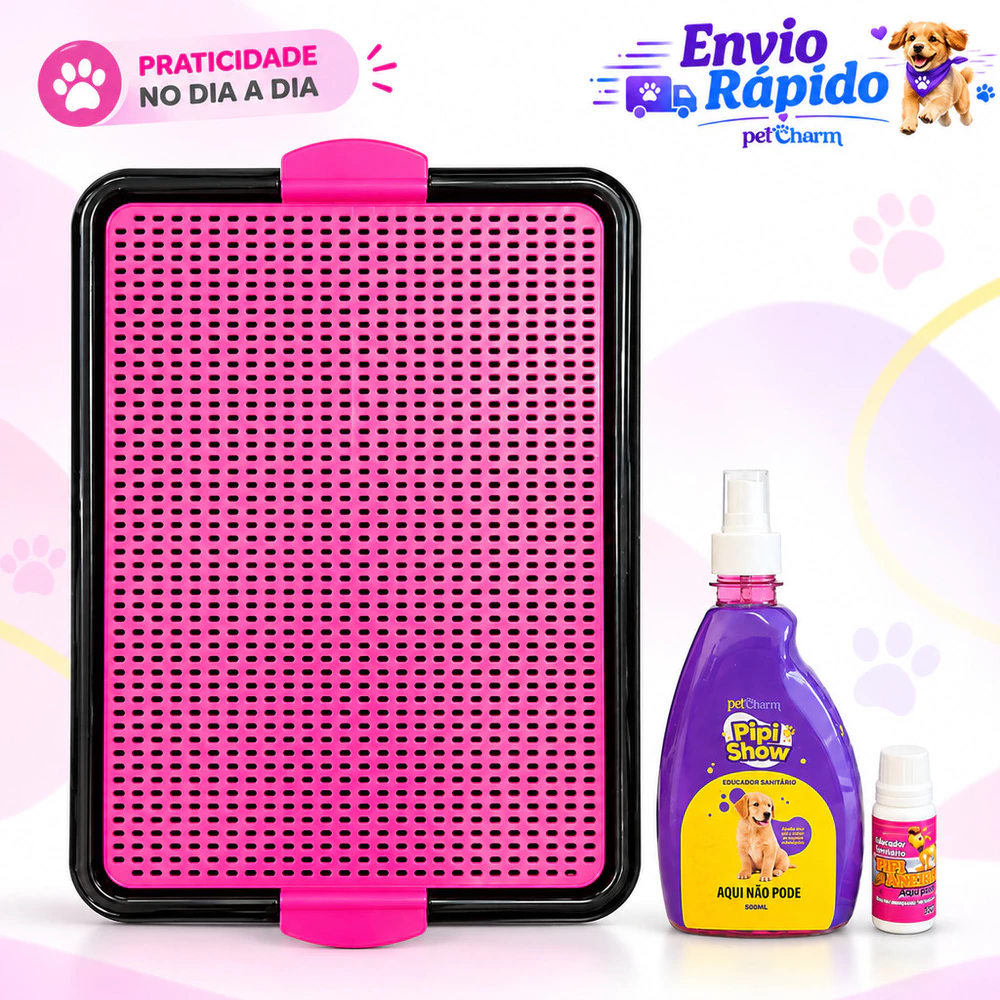Tapete Higiênico Lavável Grande Sanitário Pet Com Ou Sem Xixi Sim Não Gato Cães Banheiro Cachorro