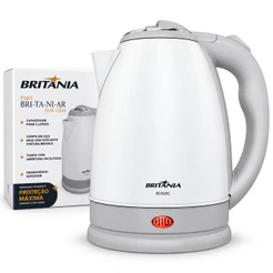 Chaleira Elétrica 1150W BCH20C 2L Branca 127V Britânia