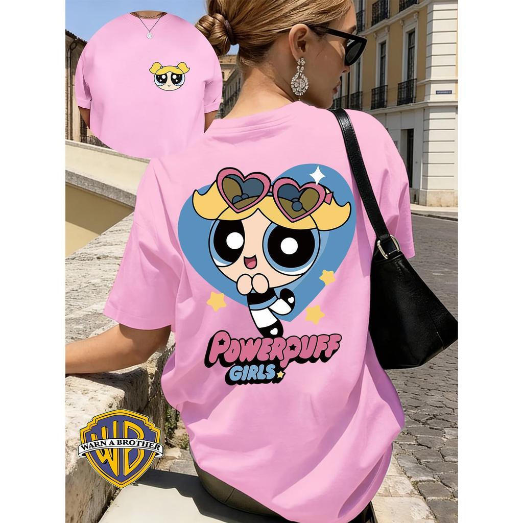 Camiseta T-shirt Feminina Meninas Poderosas Lindinha 100% Algodão Premium Tendência Confortável